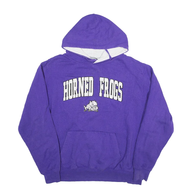 STADIUM ATHLETICS Horned Frogs USA Hoodie Purple Pullover Womens L Turtleneck Warm Pullover STADIUM ATHLETICS Horned Frogs USA Hoodie Purple Pullover Womens L Turtleneck Warm Pullover