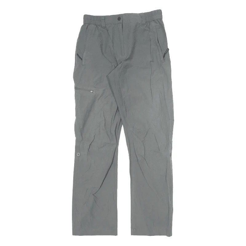 NORD 46 Outdoor Trousers Grey Regular Straight Womens W27 L30 Trousers Elastic Waist Soft NORD 46 Outdoor Trousers Grey Regular Straight Womens W27 L30 Trousers Elastic Waist Soft