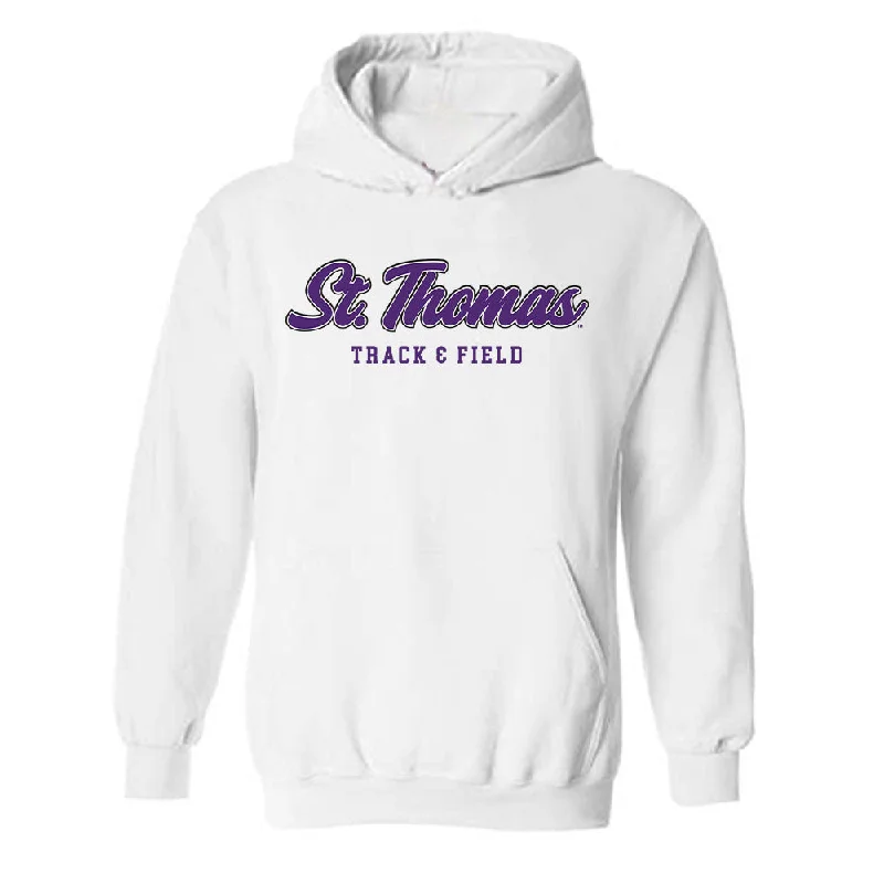 UST - NCAA Women's Track & Field : Kendall Hagness - Hooded Sweatshirt Zip Hoodie Drawstring Kangaroo Pocket