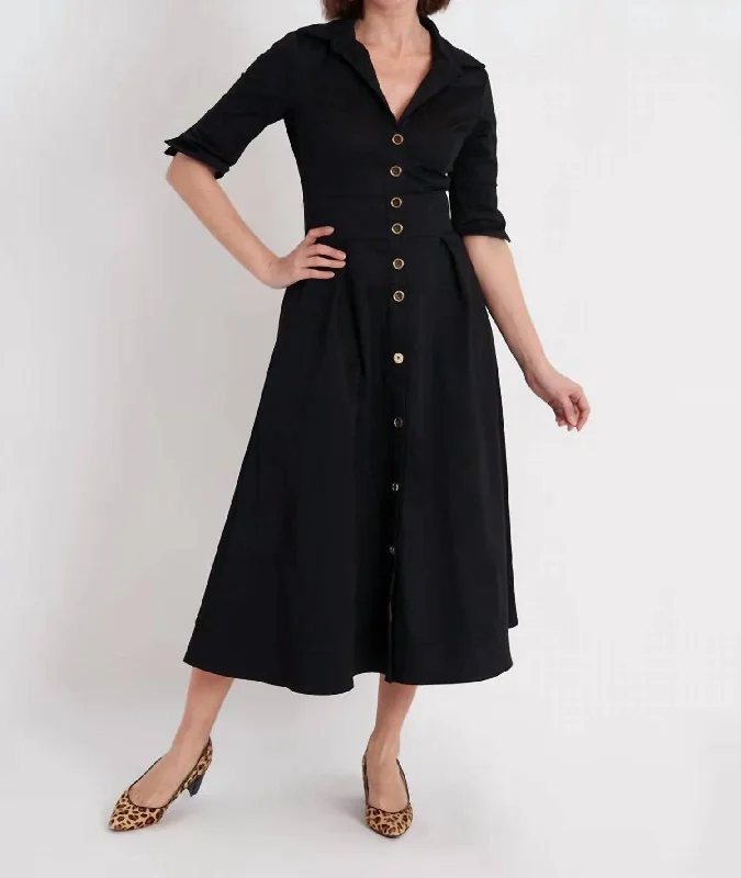 Monaco Dress In Black