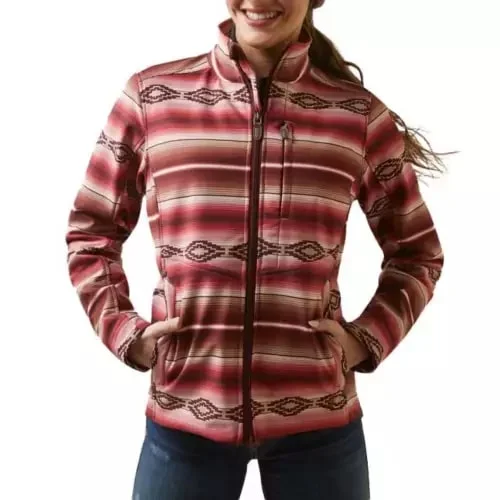 Ariat Ladies' Blushing Serape Jacket Denim Jacket Leather Jacket Suede Jacket