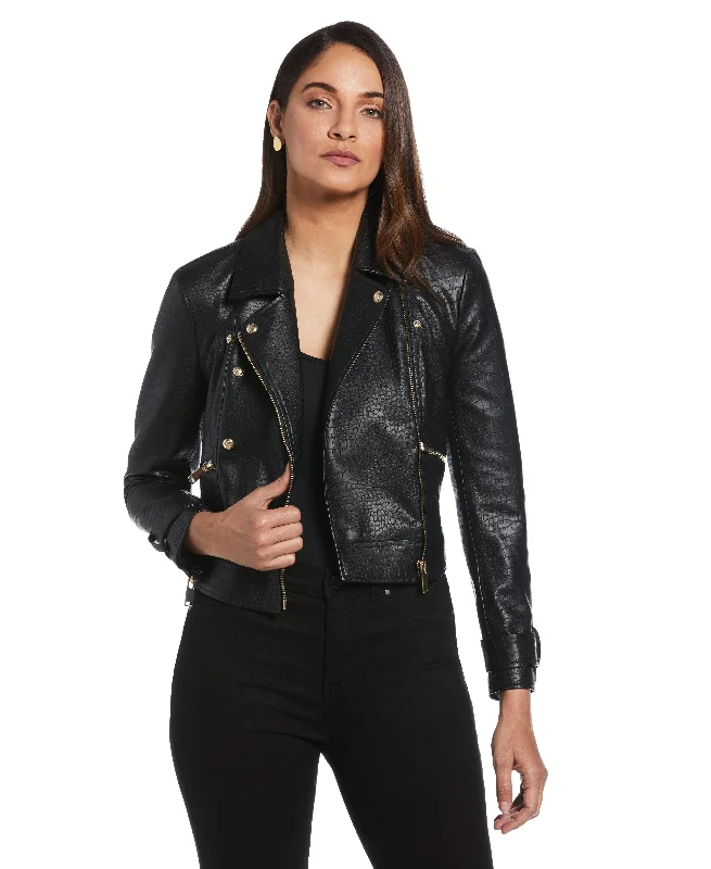 Vegan Leather Moto Jacket Denim Jacket Leather Jacket Suede Jacket