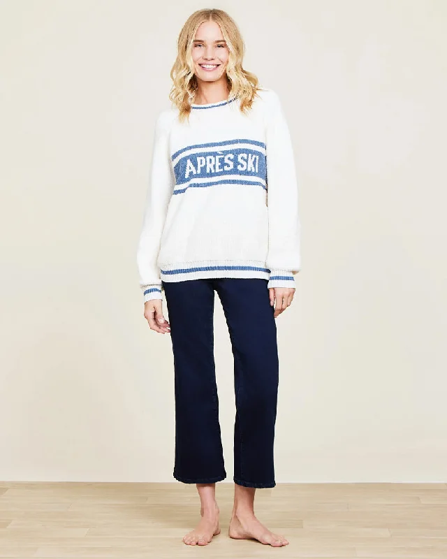 Cozychic Cotton Apres Pullover Top Halter Neck Top