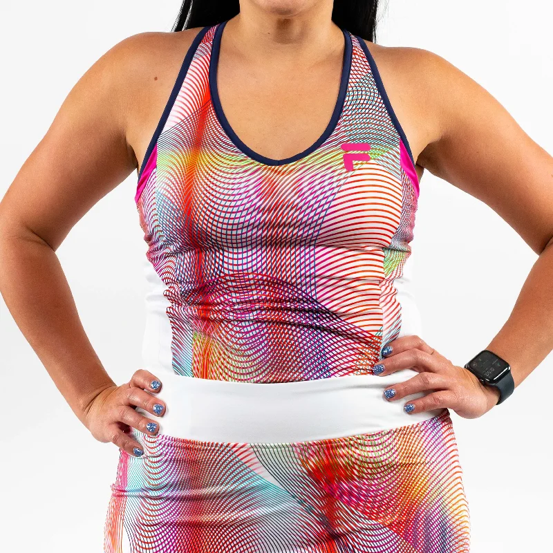 Bevan's Daybreak Racerback Tank Spectrum trendy tank top