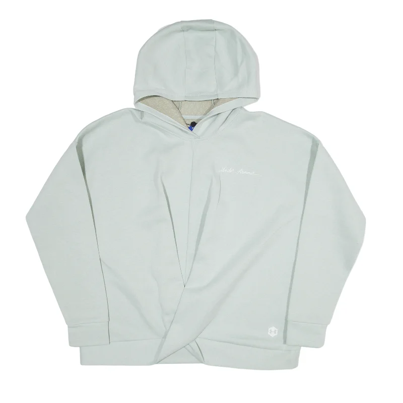 UNDER ARMOUR Hoodie Blue Pullover Womens L Surplice Neck Pullover