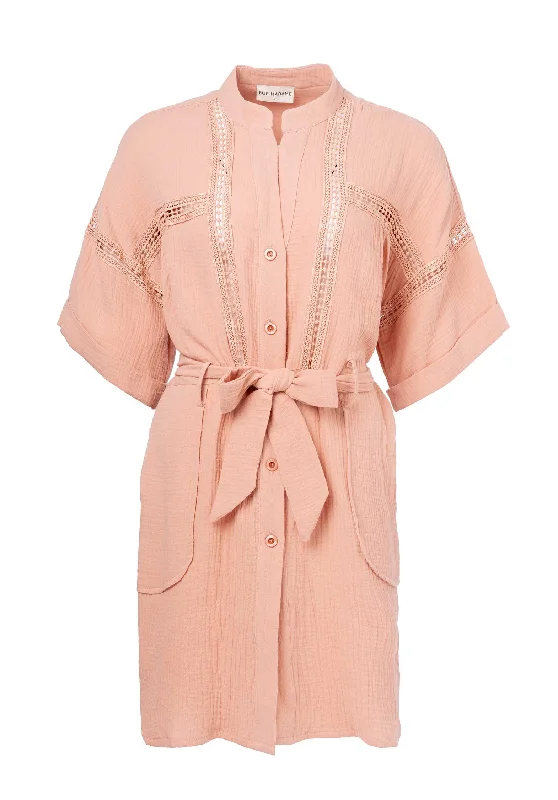 Ms Dress Sorena Dirty-Pink