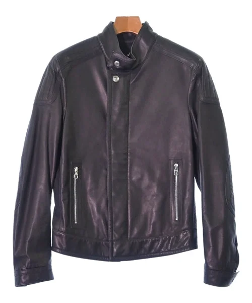 LOUIS VUITTON Motercycle Jackets Herringbone Jacket Checkered Jacket Solid Jacket