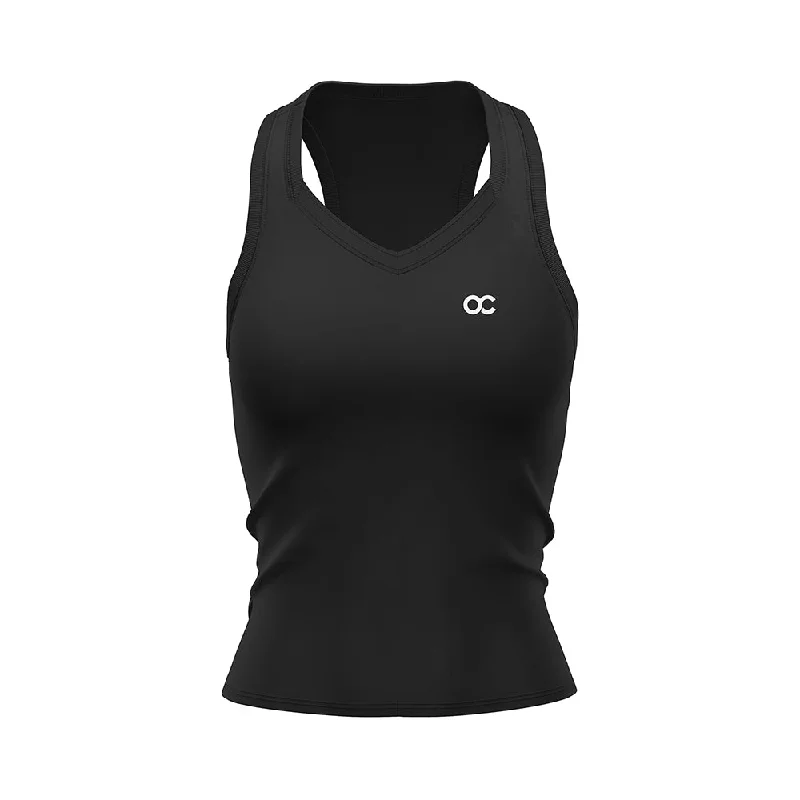 ONCOURT PERFORMANCE TANKTOP - BLACK stylish tank top