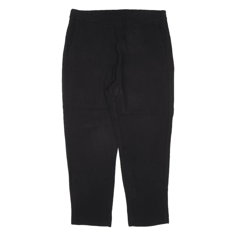 PIAZZA SEMPIONE Trousers Black Regular Tapered Womens W33 L25 Trousers Recommended Stylist PIAZZA SEMPIONE Trousers Black Regular Tapered Womens W33 L25 Trousers Recommended Stylist