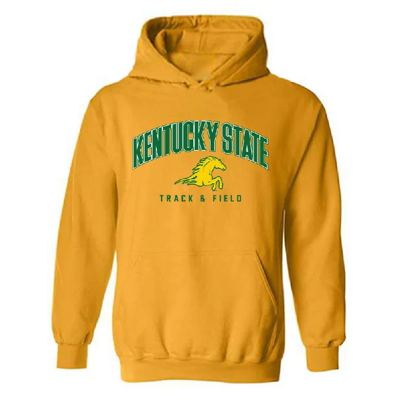 KYSU - NCAA Women's Track & Field : Anyia Martin - Classic Shersey Hooded Sweatshirt Hoodie with Drop Shoulder Relaxed Streetwear