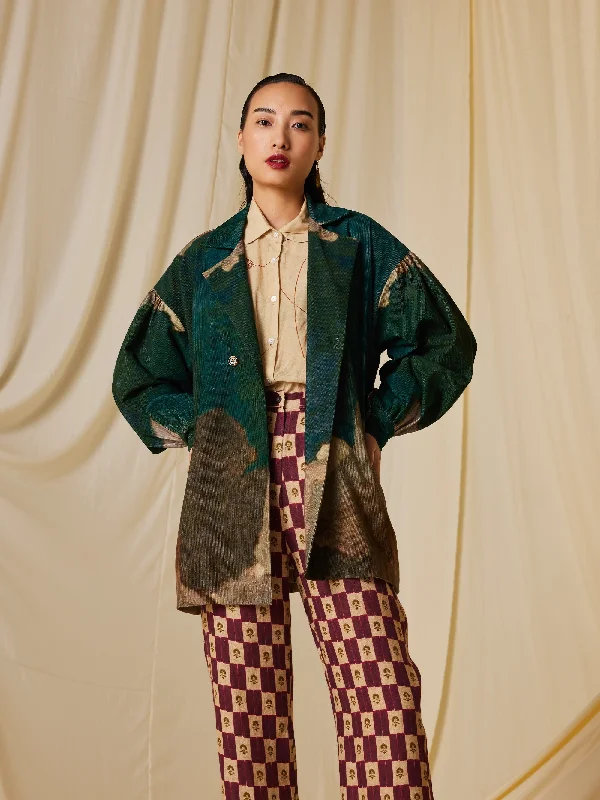 Lisbon Jacket Satin Jacket Silk Jacket Chiffon Jacket