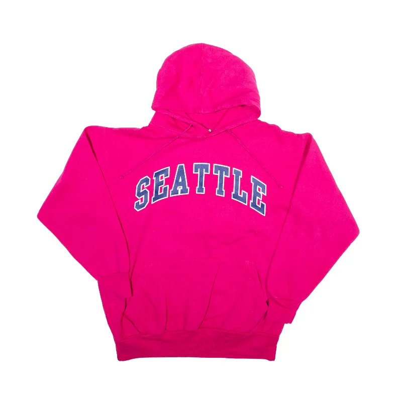 AUTHENTIC LIFE APPAREL Seattle USA Hoodie Pink Pullover Womens L Hooded Pullover Sweater AUTHENTIC LIFE APPAREL Seattle USA Hoodie Pink Pullover Womens L Hooded Pullover Sweater