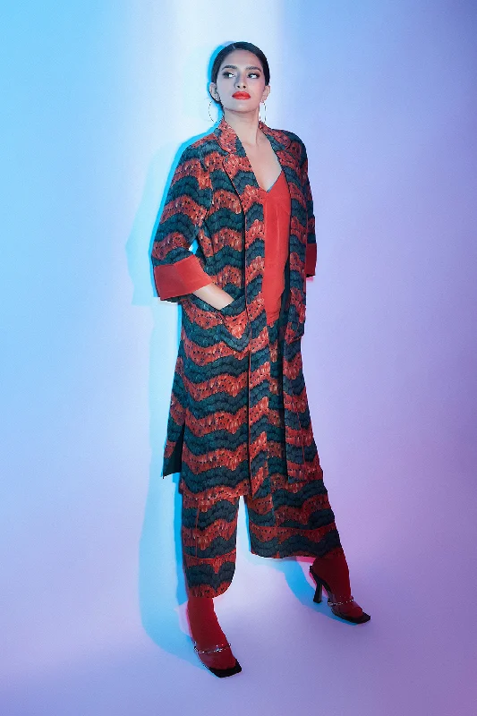 Printed Jacket Striped Jacket Polka Dot Jacket Floral Jacket