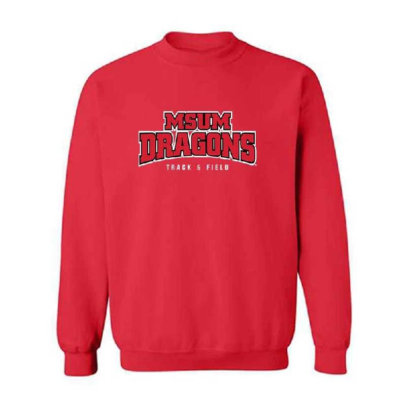 MSUM - NCAA Women's Track & Field : Victory Godah - Crewneck Sweatshirt Hoodie with Raglan Sleeves Sporty Comfortable