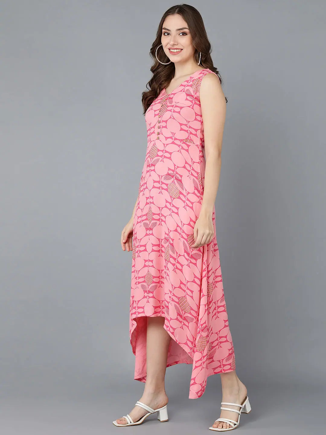 Ahika Women Cotton Printed Dresse 3