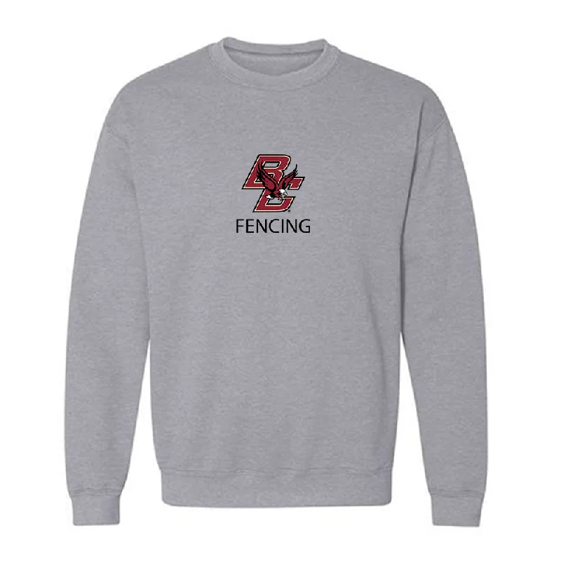 Boston College - NCAA Women's Fencing : Laura Fekete - Classic Shersey Crewneck Sweatshirt Hoodie with Oversized Fit Loose Comfortable Boston College - NCAA Women's Fencing : Laura Fekete - Classic Shersey Crewneck Sweatshirt Hoodie with Oversized Fit Loose Comfortable