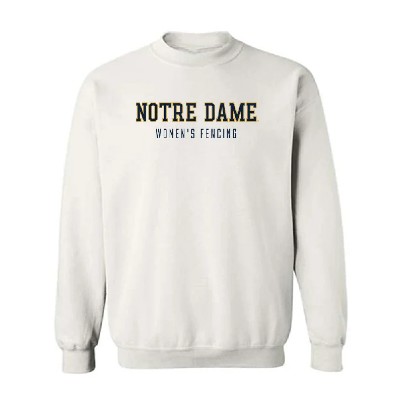 Notre Dame - NCAA Women's Fencing : Atara Greenbaum - Classic Shersey Crewneck Sweatshirt Hoodie with Hood Adjustable Protection Notre Dame - NCAA Women's Fencing : Atara Greenbaum - Classic Shersey Crewneck Sweatshirt Hoodie with Hood Adjustable Protection