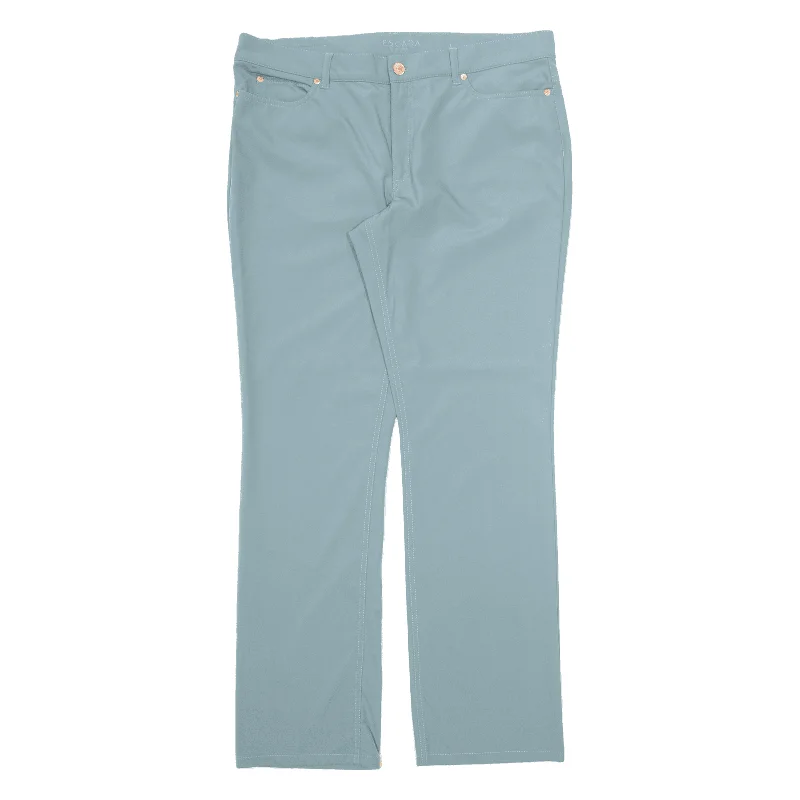 ESCADA Sport Linda Trousers Green Slim Straight Womens W36 L32 Trousers Mesh Breathable ESCADA Sport Linda Trousers Green Slim Straight Womens W36 L32 Trousers Mesh Breathable