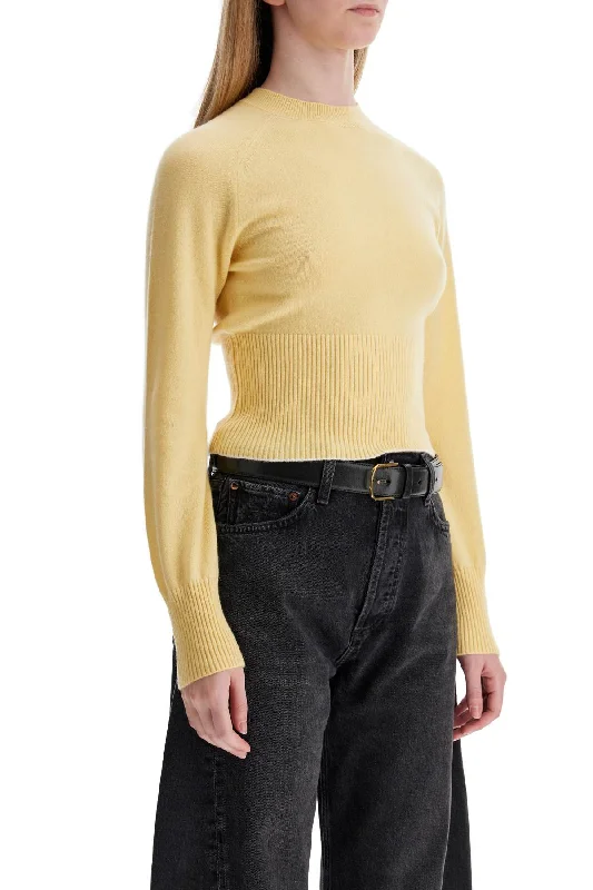 Jacquemus Cropped Pullover 'the Threshold Bateau Neck Pullover
