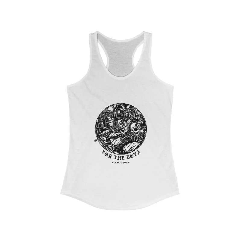 High Angle Racerback Tank summer tank top