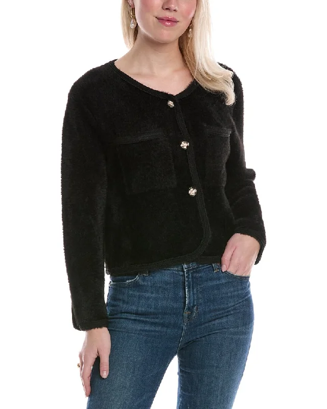 Anna Kay Princess Cashmere-Blend Jacket Toggled Jacket Drawstring Jacket Belted Jacket