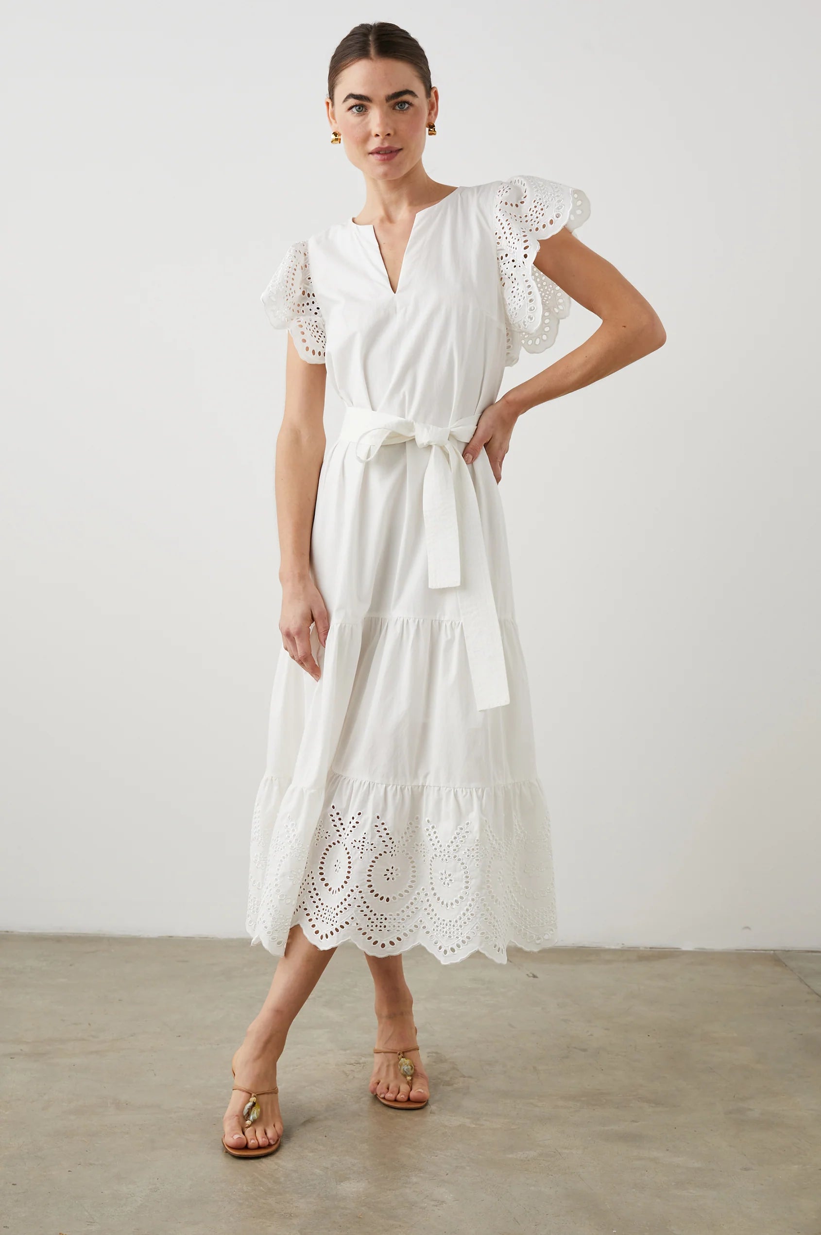 Rails Gia White Dress