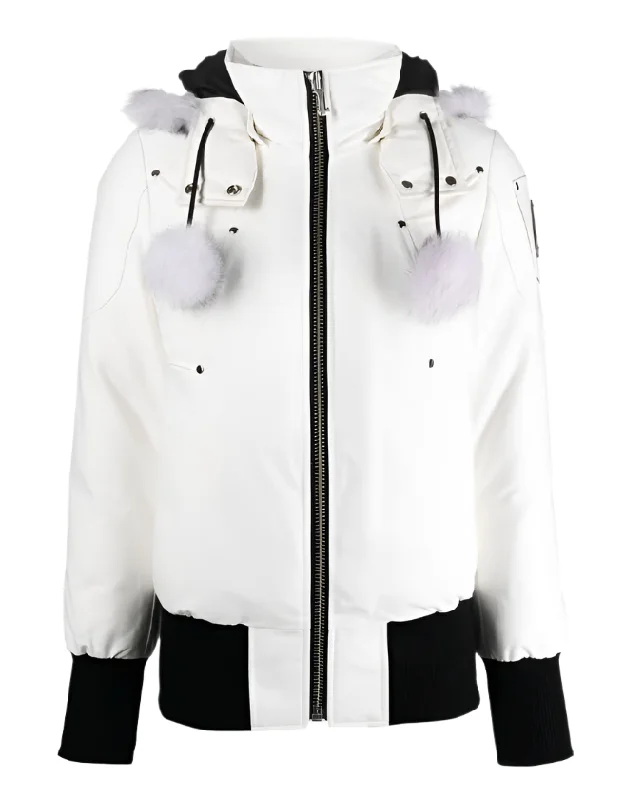 Moose Knuckles Debbie padded jacket Hooded Jacket Caped Jacket Shawl Collar Jacket