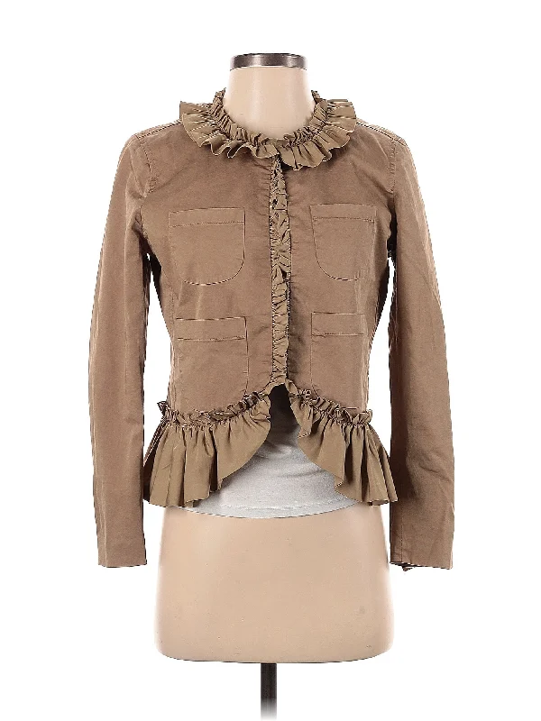 Jacket Zippered Front Buttoned Front Snap Front