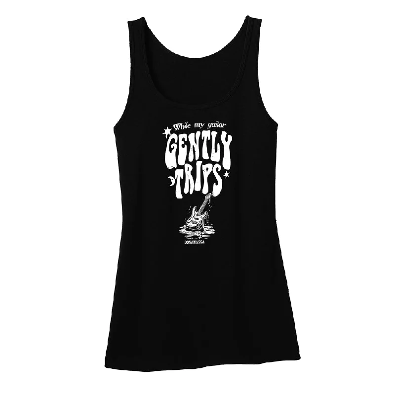 Gently Trips Tank (Women) - White peach tank top