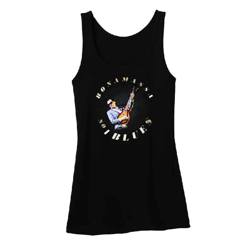 Blues Number One Round Logo Tank (Women) floral tank top