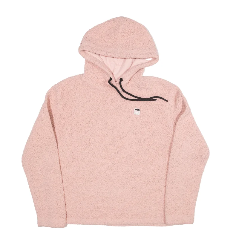 FILA Hoodie Pink Pullover Womens S Seamless Knit Pullover