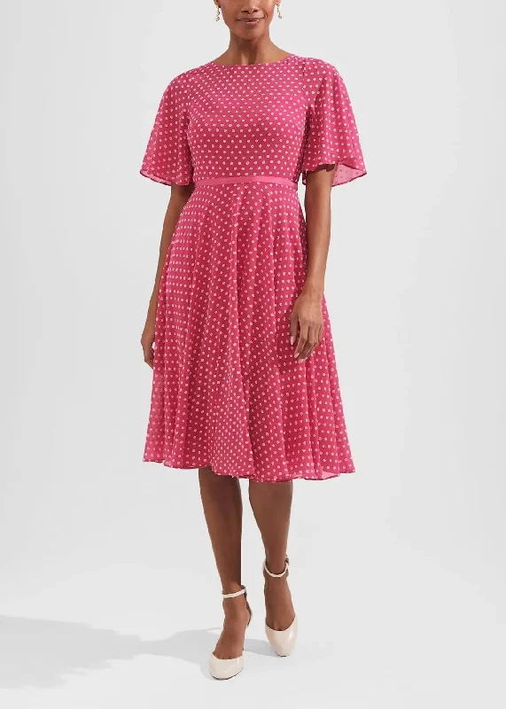 Eleanor Dress 0123/5529/9045l00 Pink-Ivory