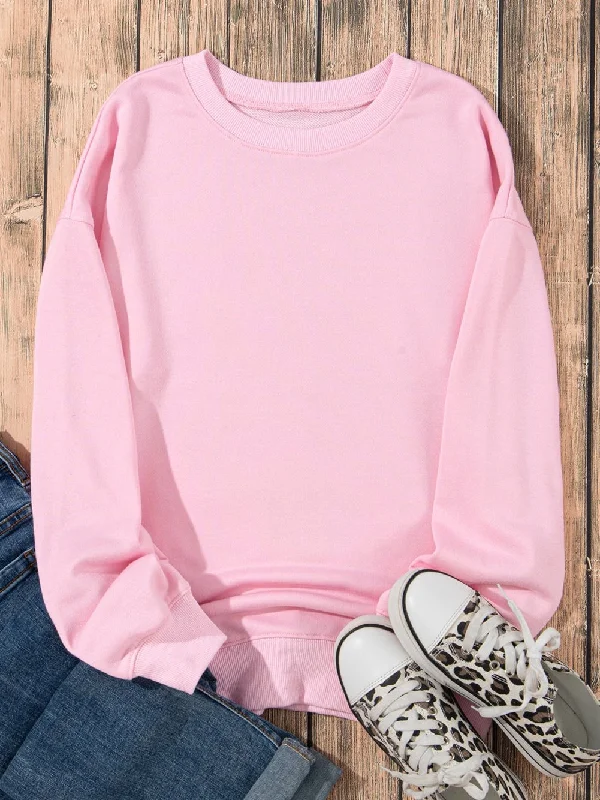 Pink Pullover for Women Bolero Style Sweater