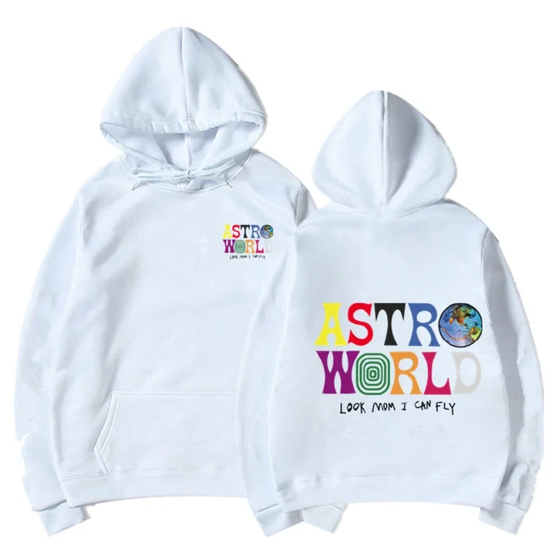 TRAVIS SCOTT ASTROWORLD WISH YOU WERE HERE HOODIES fashion letter ASTROWORLD HOODIE streetwear Man woman Pullover Sweatshirt Fitted Ribbed Sweater