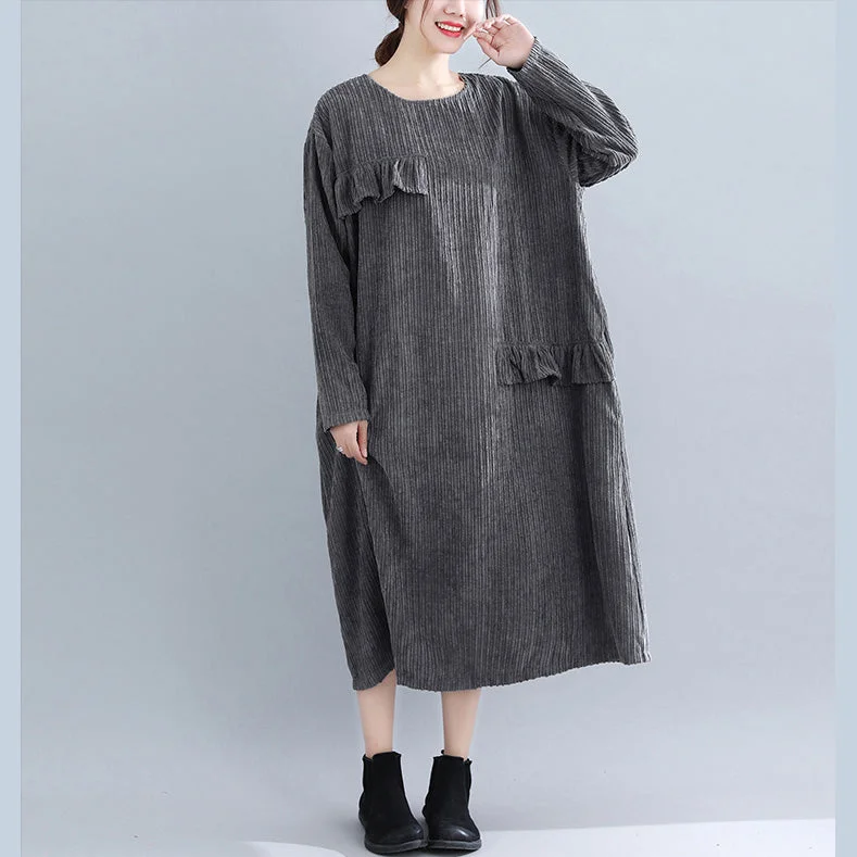 Women Kintted Dress Casual Loose Pullover Long Shirt Angora Wool Cozy