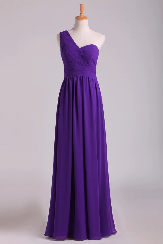 One Shoulder Pleated Bodice Lace Back A Line Evening Dress Full Length Chiffon Tunics Top Casual One Shoulder Pleated Bodice Lace Back A Line Evening Dress Full Length Chiffon Tunics Top Casual