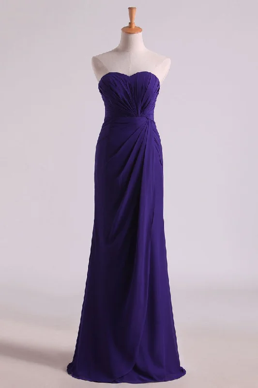 Regency Evening Dresses Sweetheart Ruffled Bodice Floor Length Sheath Chiffon Tunics Recommended stylist Regency Evening Dresses Sweetheart Ruffled Bodice Floor Length Sheath Chiffon Tunics Recommended stylist