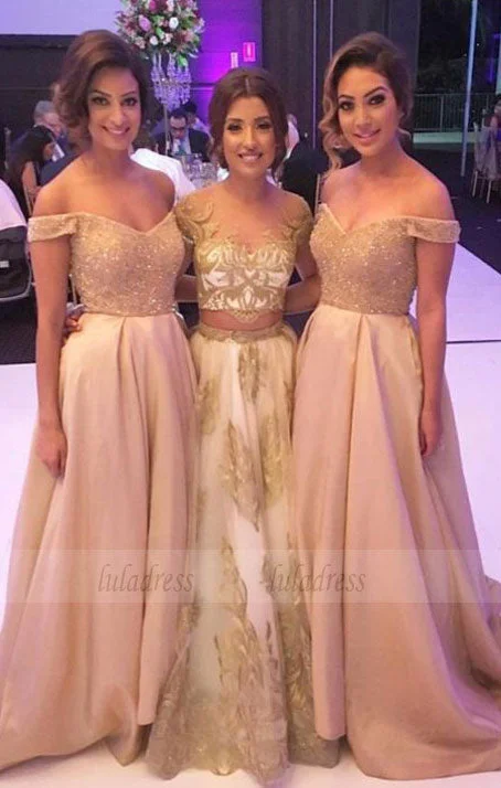 off the shoulder bridesmaid dresses, elegant beading bodice evening party dresses, a line satin prom dresses Tunics Review highly off the shoulder bridesmaid dresses, elegant beading bodice evening party dresses, a line satin prom dresses Tunics Review highly