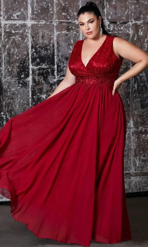 Cinderella Divine S7201 - Lace Bodice Evening Dress Mermaid Tail Wedding
