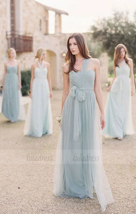 Custom Made Convertible Tulle Long A-Line Evening Dress, Prom Dresses, Bridesmaid Dresses, Bridal Collection Tunics Prom sequined Custom Made Convertible Tulle Long A-Line Evening Dress, Prom Dresses, Bridesmaid Dresses, Bridal Collection Tunics Prom sequined
