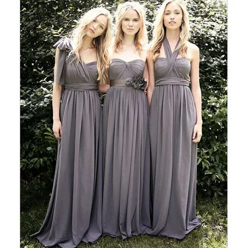 gray bridesmaid dresses long convertible chiffon a line cheap wedding party dresses 2020 vestido de festa Tunics Fall fleece gray bridesmaid dresses long convertible chiffon a line cheap wedding party dresses 2020 vestido de festa Tunics Fall fleece
