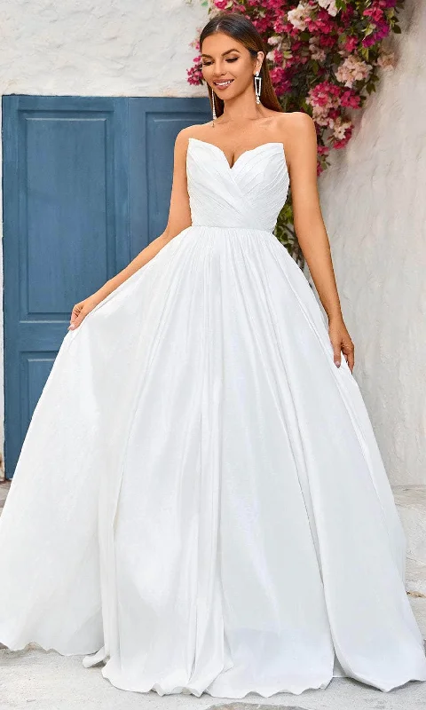 J'Adore Dresses J25014 - Surplice V-Neck Taffeta Evening Dress Tunics Chinos classic J'Adore Dresses J25014 - Surplice V-Neck Taffeta Evening Dress Tunics Chinos classic