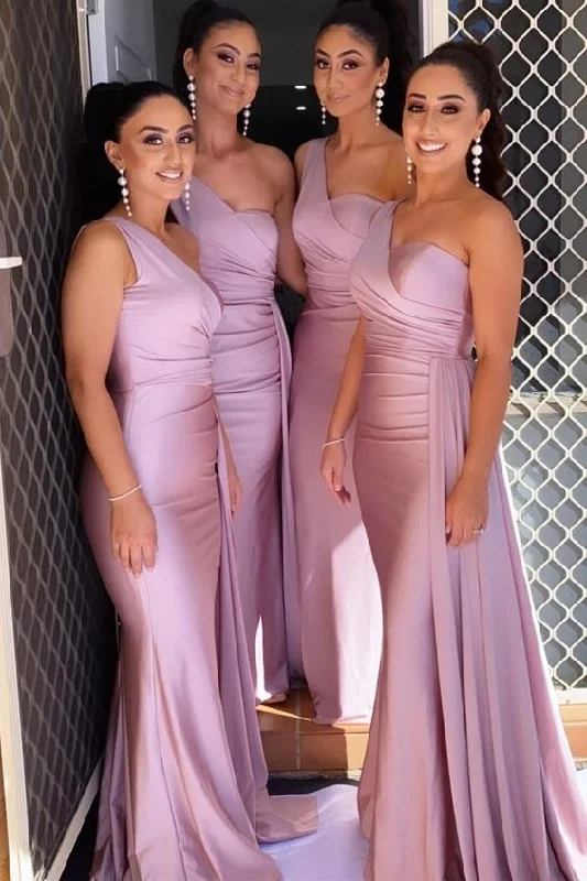 Mermaid One Shoulder Long Bridesmaid Dress,Formal Dress,Wedding Party Dresses Tunics Trousers formal Mermaid One Shoulder Long Bridesmaid Dress,Formal Dress,Wedding Party Dresses Tunics Trousers formal