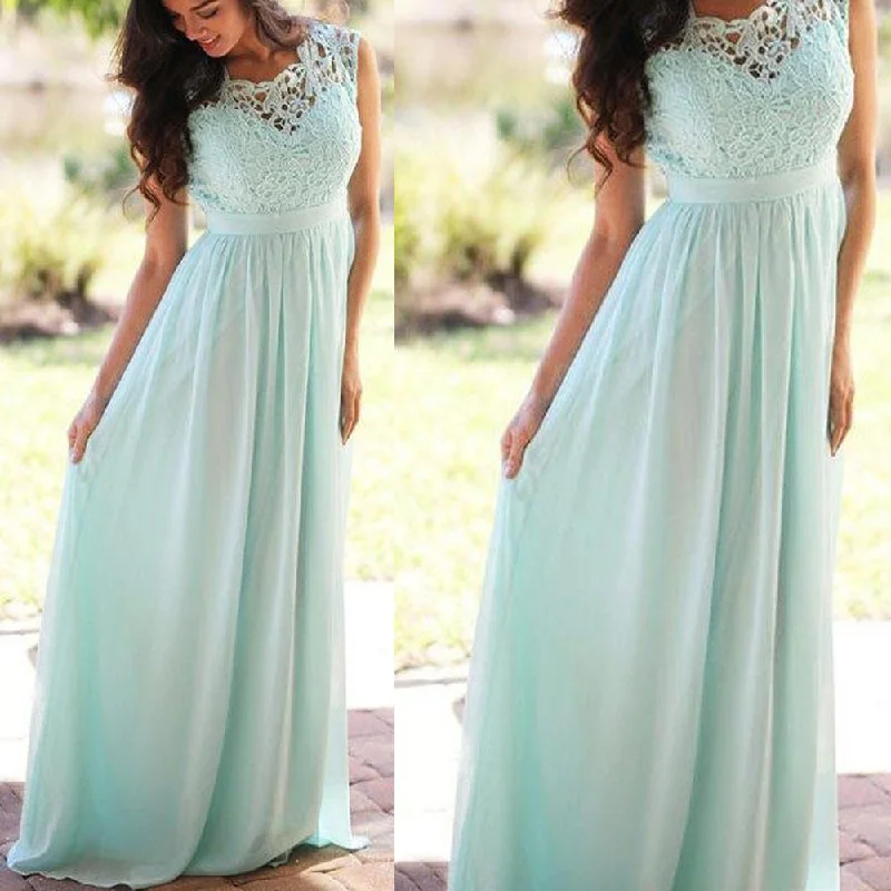mint green lace bridesmaid dresses long chiffon cheap a line sleeveless custom wedding party dress Tunics Practical durable mint green lace bridesmaid dresses long chiffon cheap a line sleeveless custom wedding party dress Tunics Practical durable