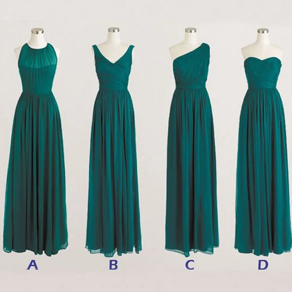 mismatched bridesmaid dresses long 2020 chiffon cheap custom hunter green wedding party dress Peplum Ruffle Cocktail mismatched bridesmaid dresses long 2020 chiffon cheap custom hunter green wedding party dress Peplum Ruffle Cocktail
