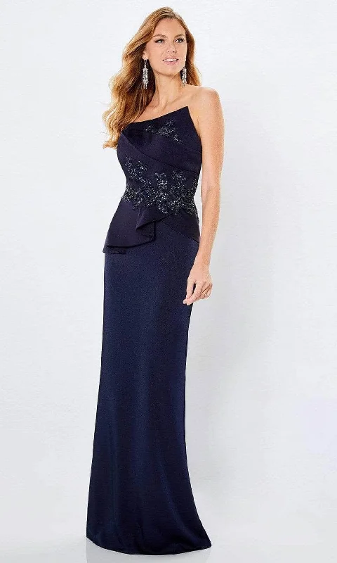 Montage by Mon Cheri - 221974 Bead Embellished Strapless Evening Dress Tunics Lace romantic Montage by Mon Cheri - 221974 Bead Embellished Strapless Evening Dress Tunics Lace romantic
