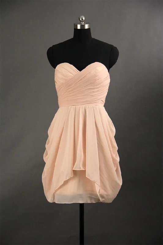 pink bridesmaid dresses short chiffon mermaid cute cheap wedding party dresses 2020 Glittery Long Formal pink bridesmaid dresses short chiffon mermaid cute cheap wedding party dresses 2020 Glittery Long Formal