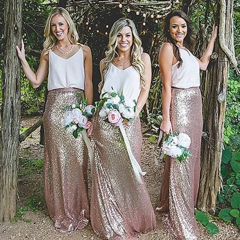 rose gold bridesmaid dresses long mermaid cheap wedding party dresses 2020 vestido de festa de Longo Tunics Polka dots rose gold bridesmaid dresses long mermaid cheap wedding party dresses 2020 vestido de festa de Longo Tunics Polka dots