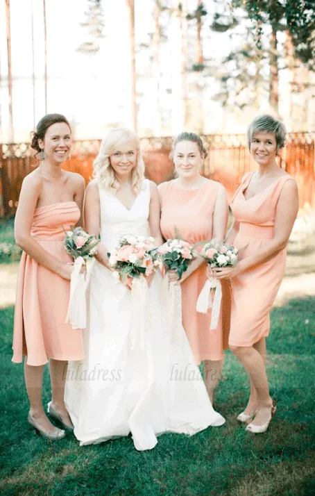 Short Bridesmaid Dresses,Mismatched Wedding Party Dresses Tunics Practical easy-care Short Bridesmaid Dresses,Mismatched Wedding Party Dresses Tunics Practical easy-care