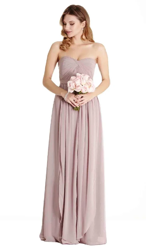 Trevi Collection - Strapless Ruched Sweetheart A-line Evening Dress Tunics Summer linen Trevi Collection - Strapless Ruched Sweetheart A-line Evening Dress Tunics Summer linen